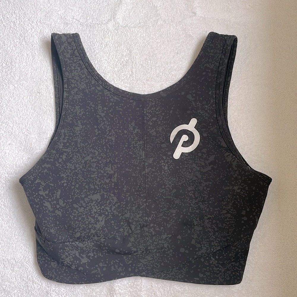 Lululemon Peleton Cropped Athletic Tank Top